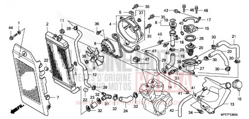 RADIATEUR VT750C27 de 2007